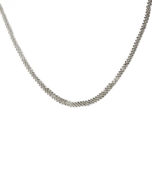 Crystal Thin Detail Necklace sold by Collete Hayman
