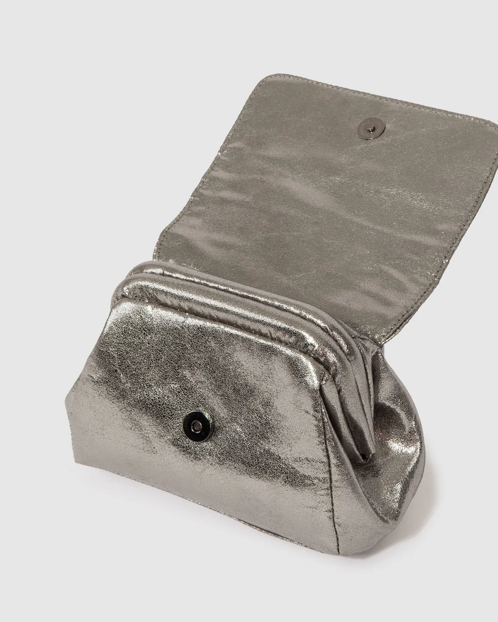 Gunmetal Penny Chain Pouch Bag sold by Collete Hayman product image thumbnail 4