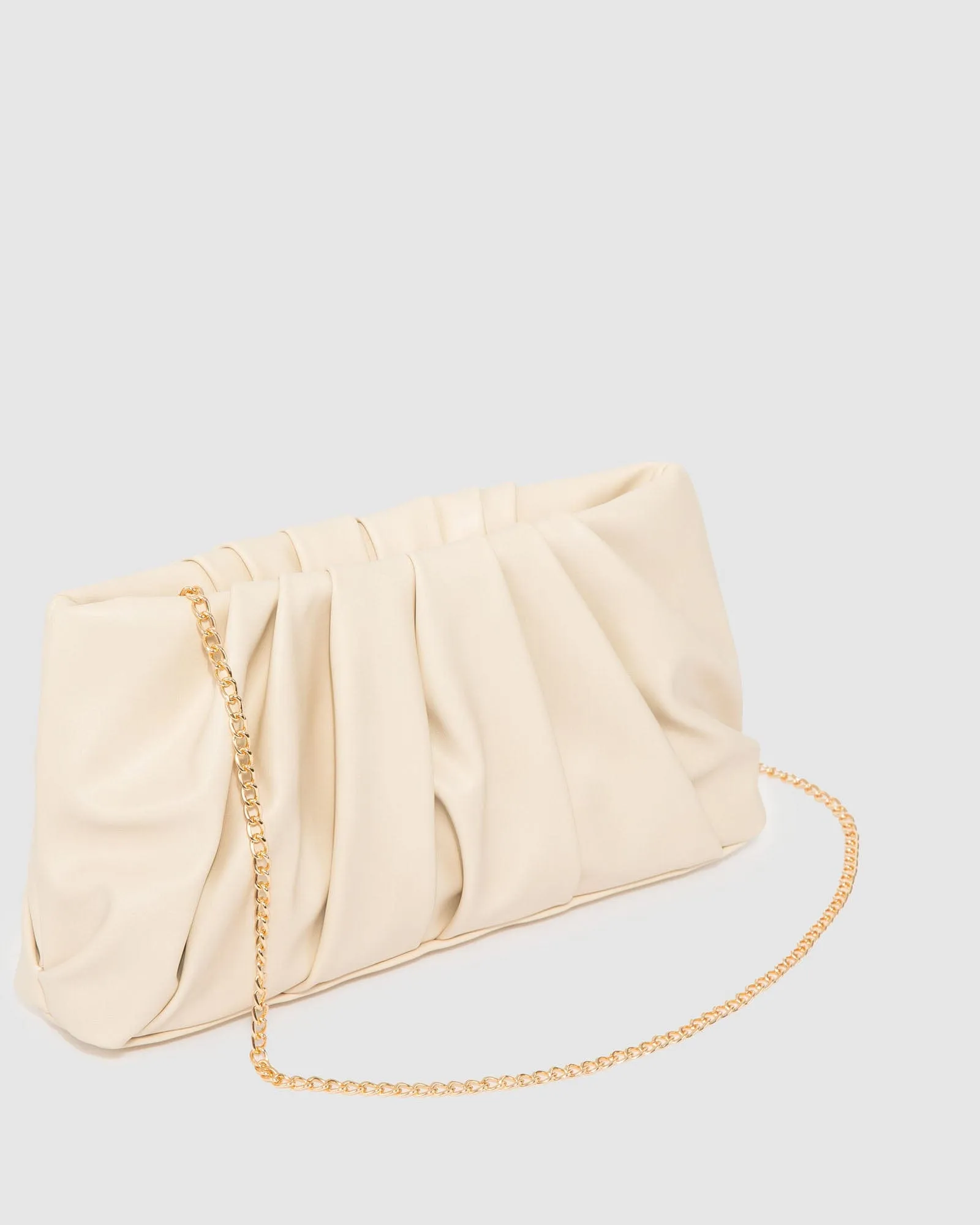 Natural Lucy Pouch Clutch Bag sold by Collete Hayman product image thumbnail 3