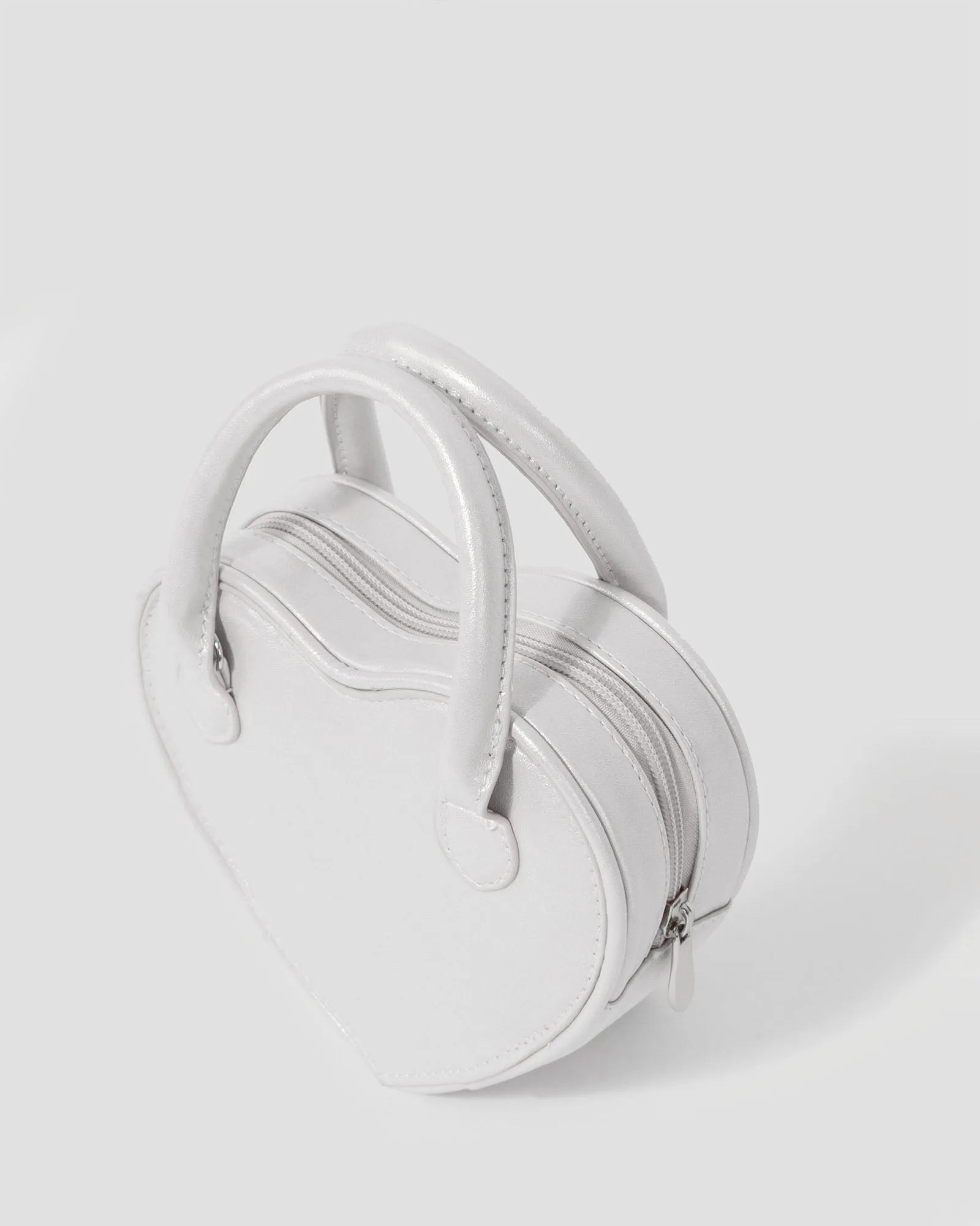 Silver Valentine Top Handle Bag sold by Collete Hayman product image thumbnail 5