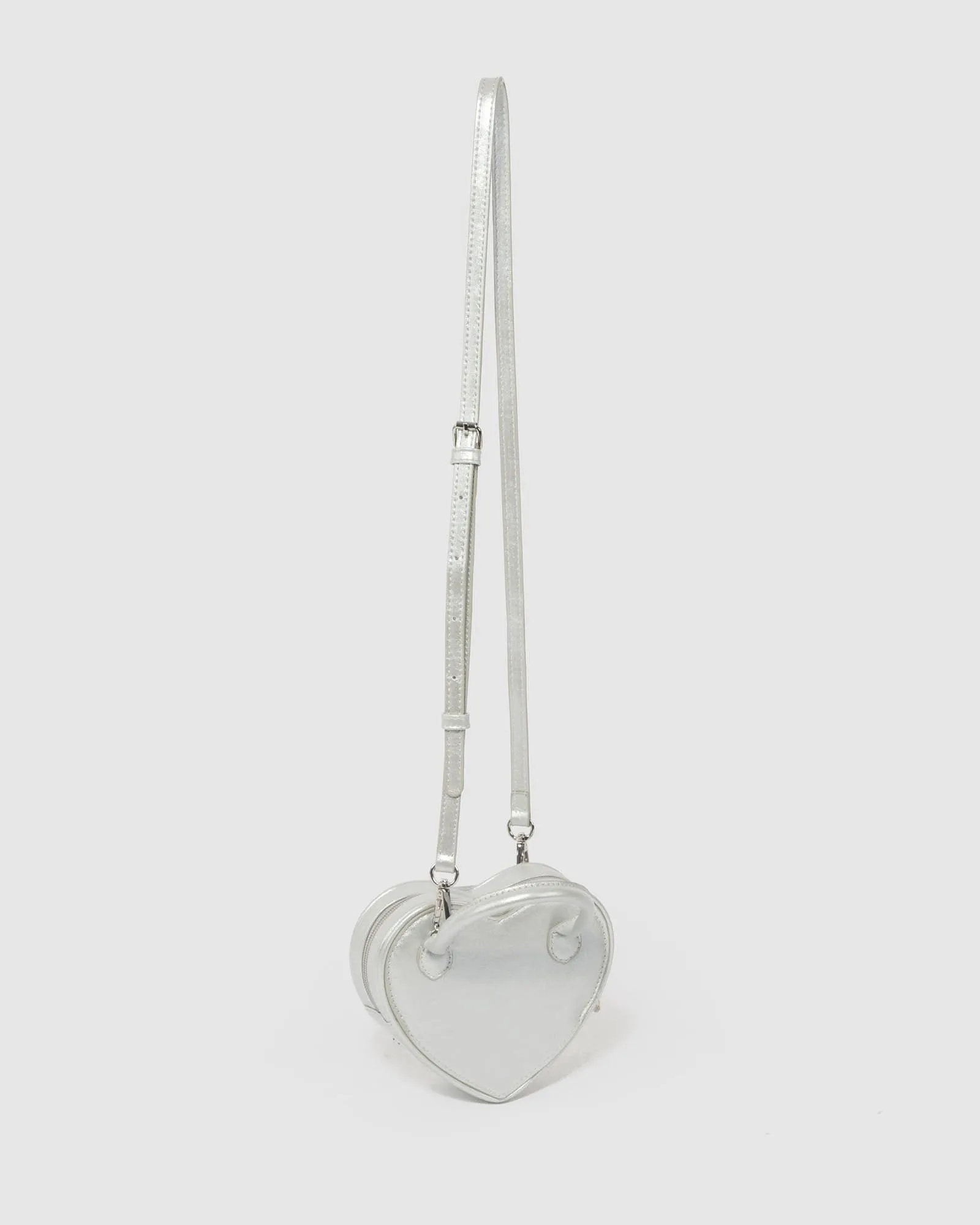 Silver Valentine Top Handle Bag sold by Collete Hayman product image thumbnail 4