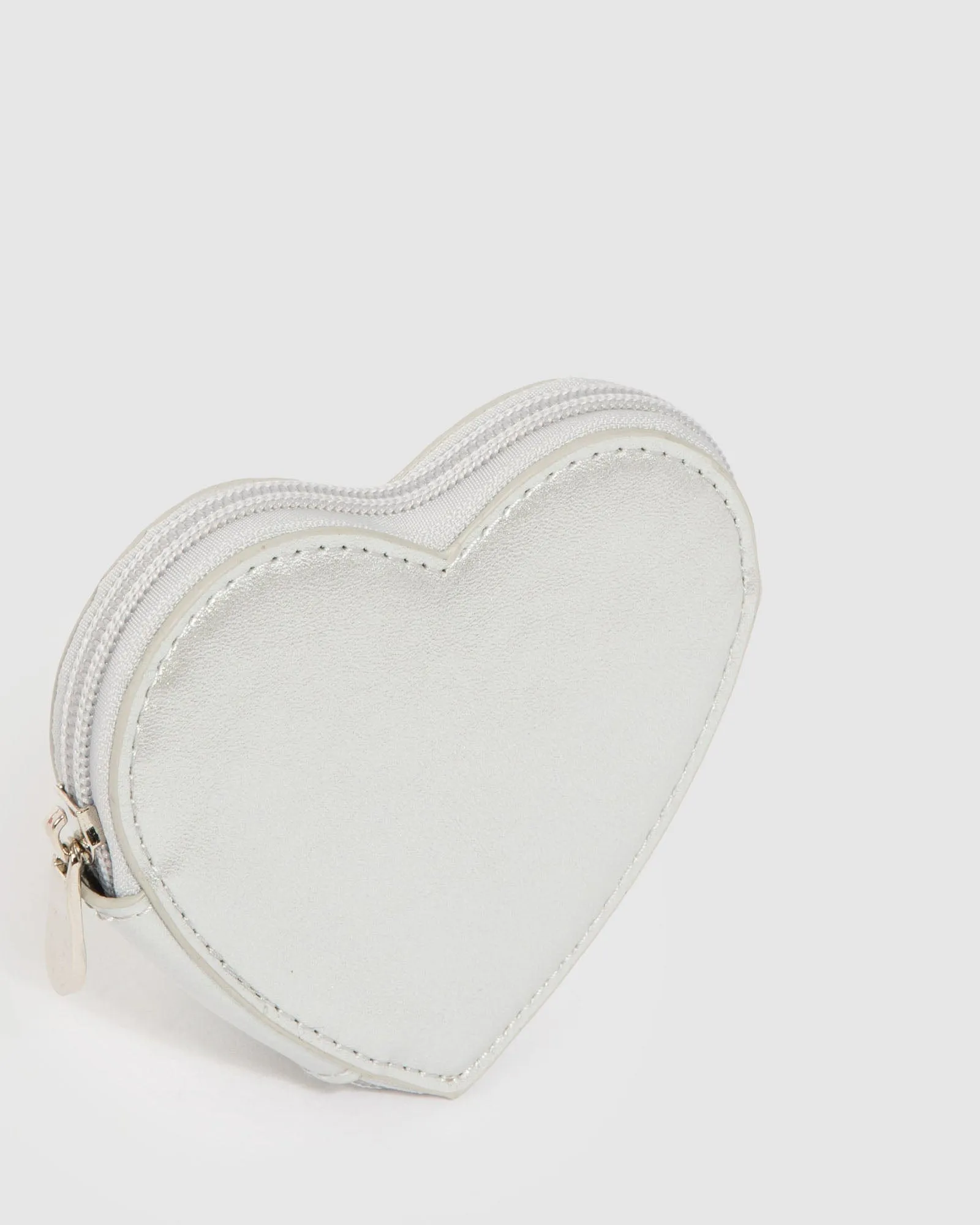 Silver Heart Coin Purse sold by Collete Hayman product image thumbnail 3