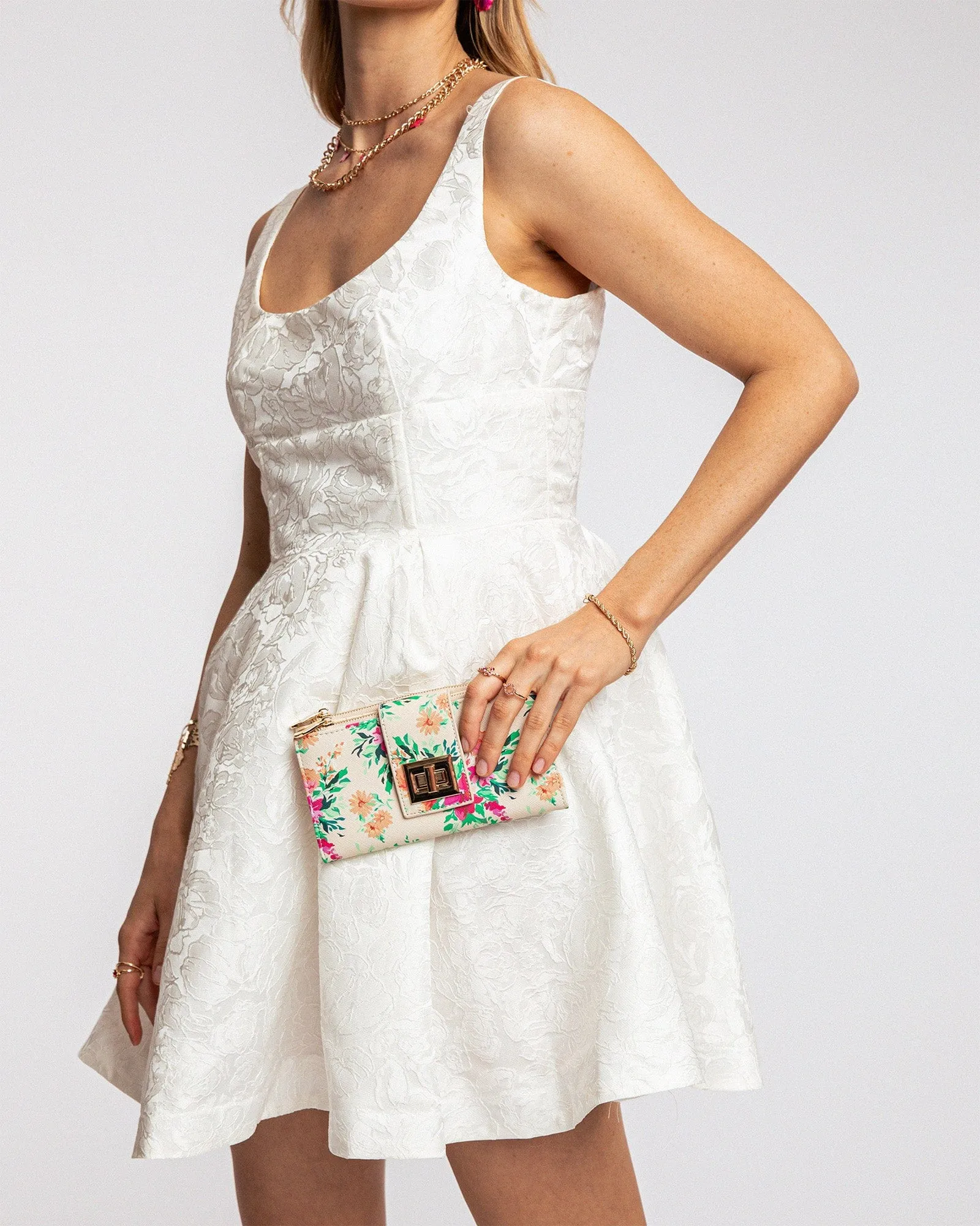 Print Steph Chain Clutch Bag sold by Collete Hayman product image thumbnail 5