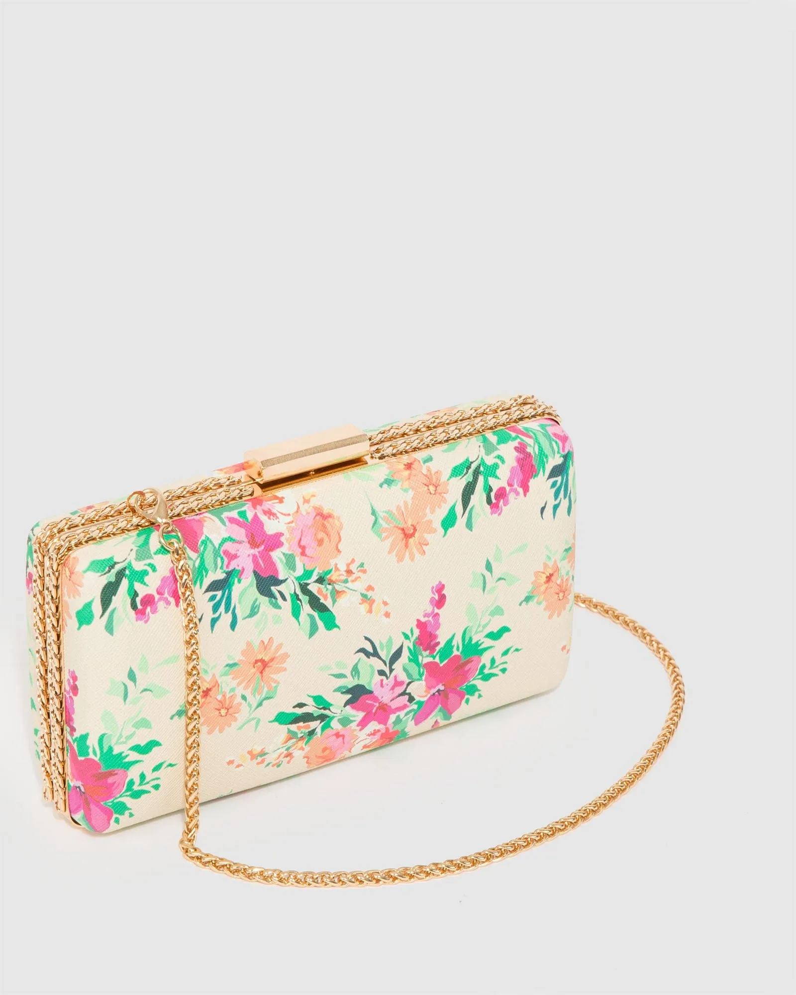 Print Steph Chain Clutch Bag sold by Collete Hayman product image thumbnail 3