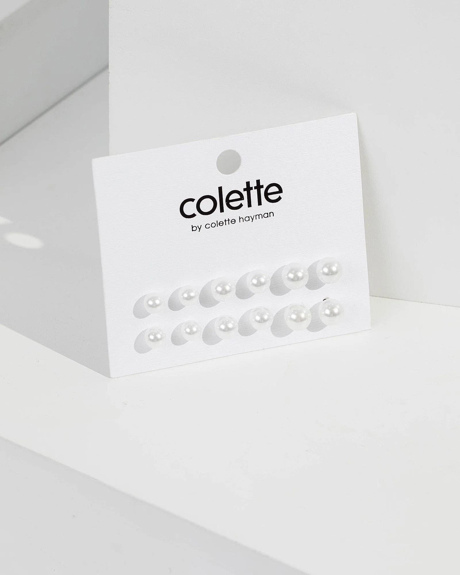 Pearl 6 Pack Small Stud Earrings sold by Collete Hayman