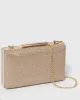 Gold Jaimi Clutch Bag sold by Collete Hayman