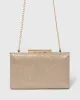 Gold Jaimi Clutch Bag sold by Collete Hayman