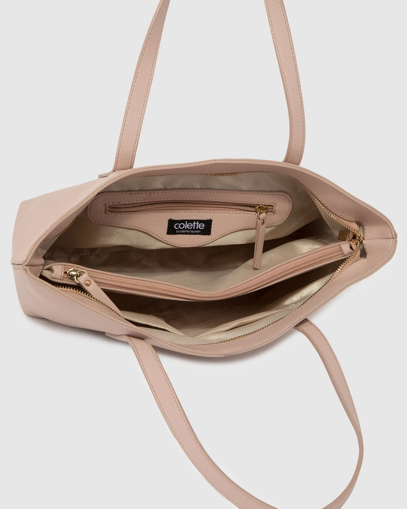 Taupe Yesenia Tote Bag sold by Collete Hayman product image thumbnail 4