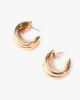 Gold Double Chubby Hoop Earrings sold by Collete Hayman