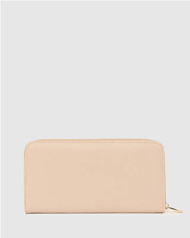 Taupe Nina Wallet sold by Collete Hayman