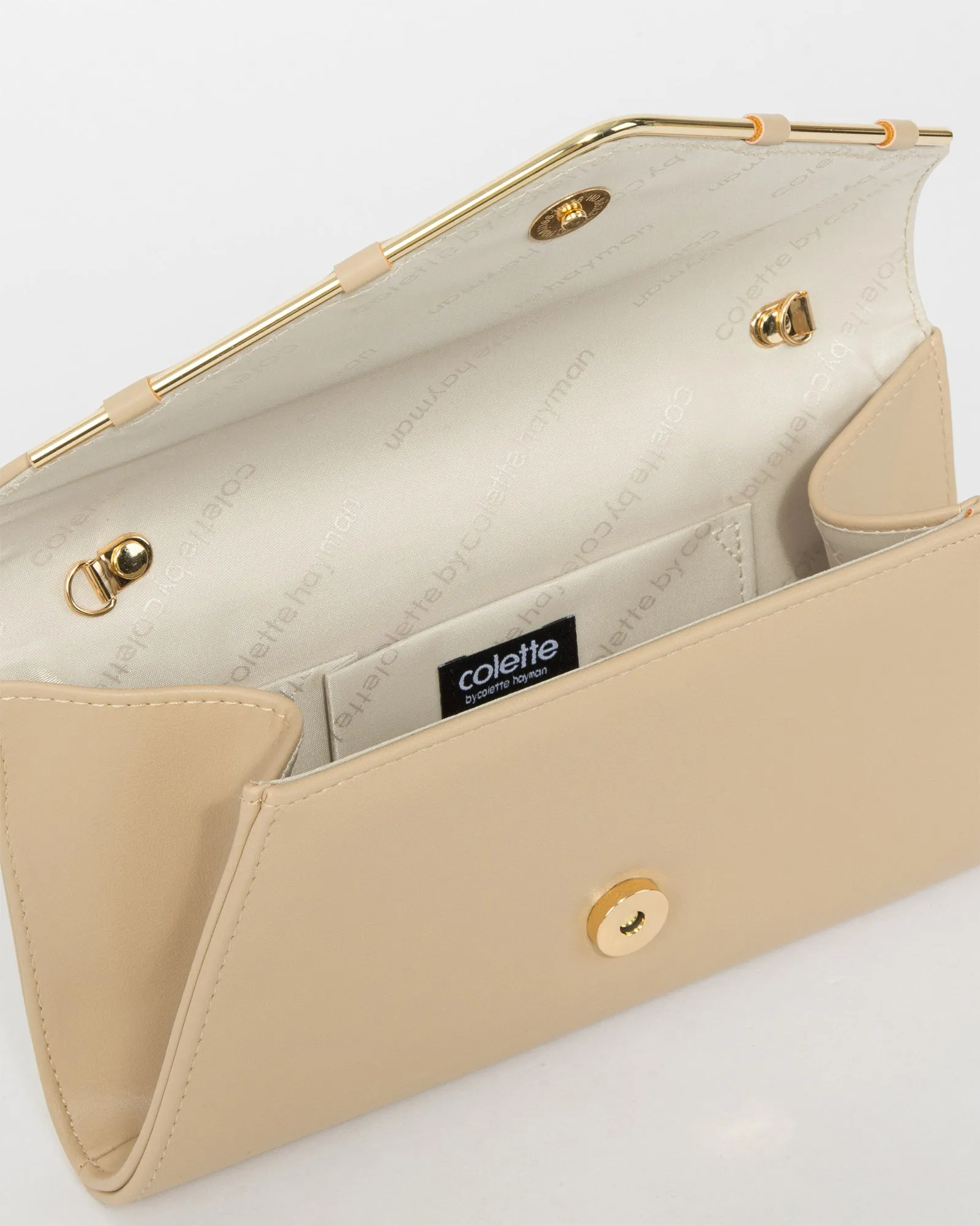 Natural Amira Clutch Bag sold by Collete Hayman product image thumbnail 5