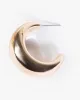 Gold Medium Bubble Hoop Earrings sold by Collete Hayman