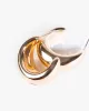 Gold Medium Bubble Hoop Earrings sold by Collete Hayman