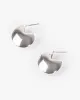 Silver Chubby Round Hoop Earrings sold by Collete Hayman