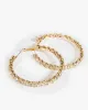 Crystal Round Hoop Earrings sold by Collete Hayman
