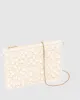 Pearl Zip Top Sequin Clutch Bag sold by Collete Hayman