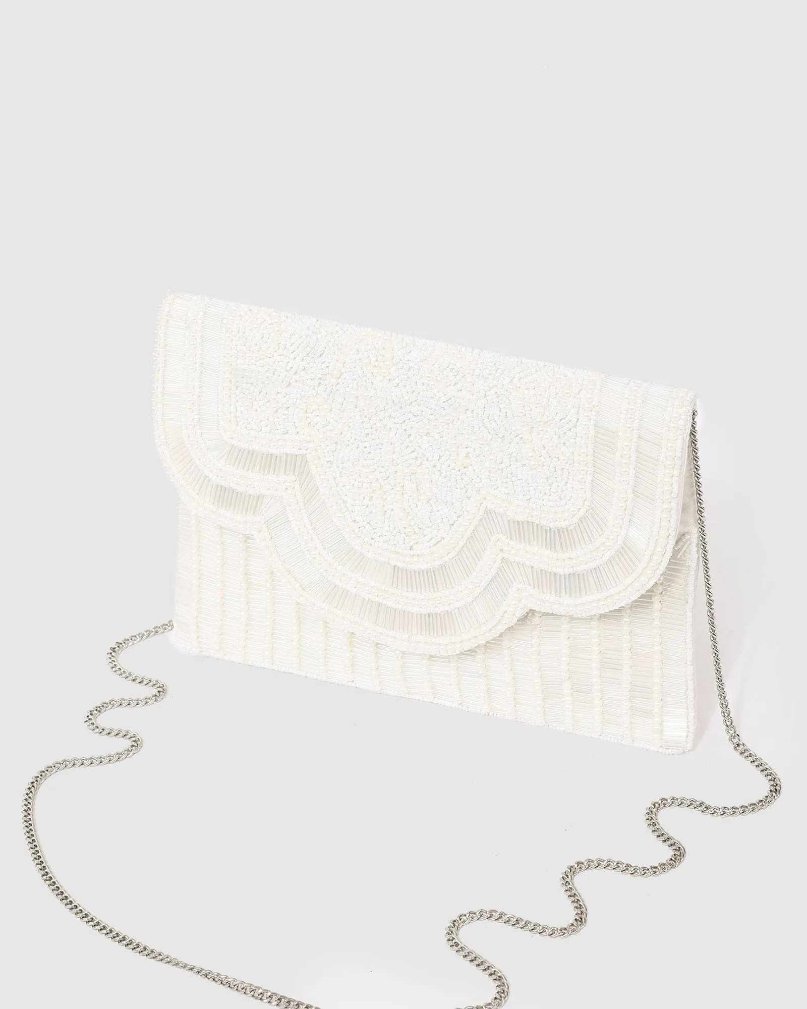 Pearl Jenisha Beaded Clutch Bag sold by Collete Hayman product image thumbnail 4