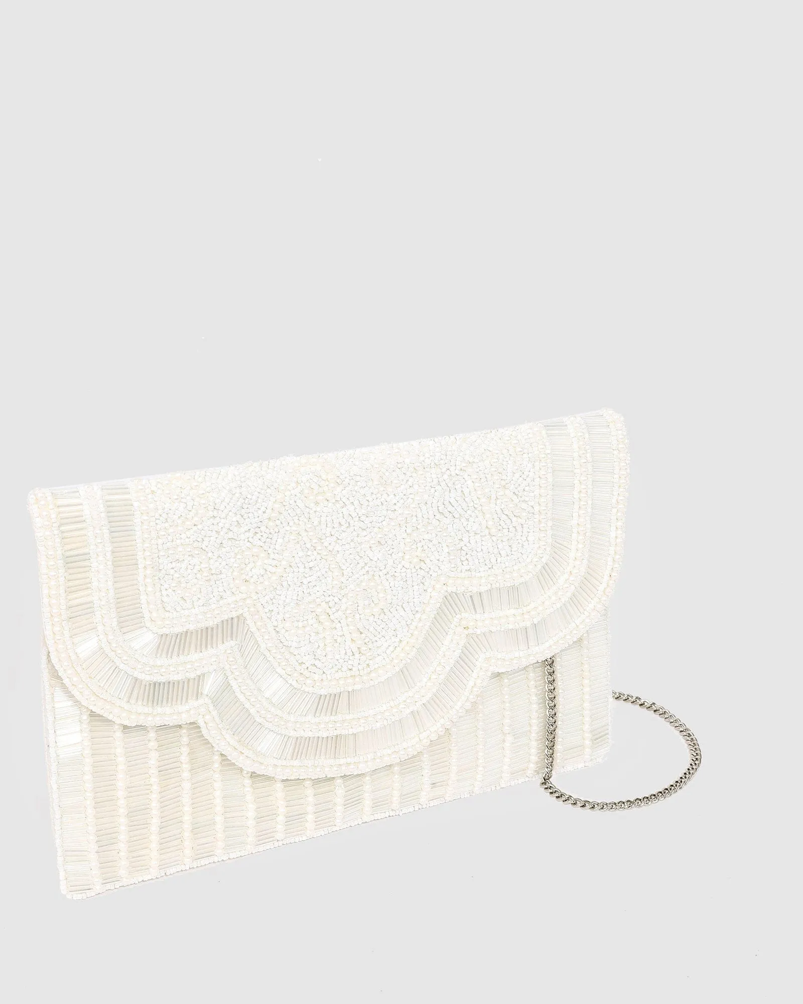 Pearl Jenisha Beaded Clutch Bag sold by Collete Hayman product image thumbnail 2