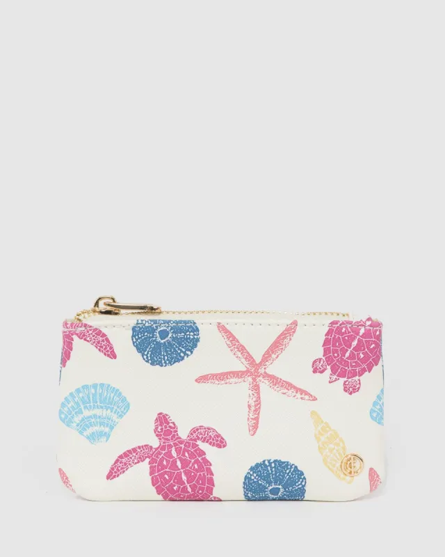 Print Sally Zip Top Wallet sold by Collete Hayman