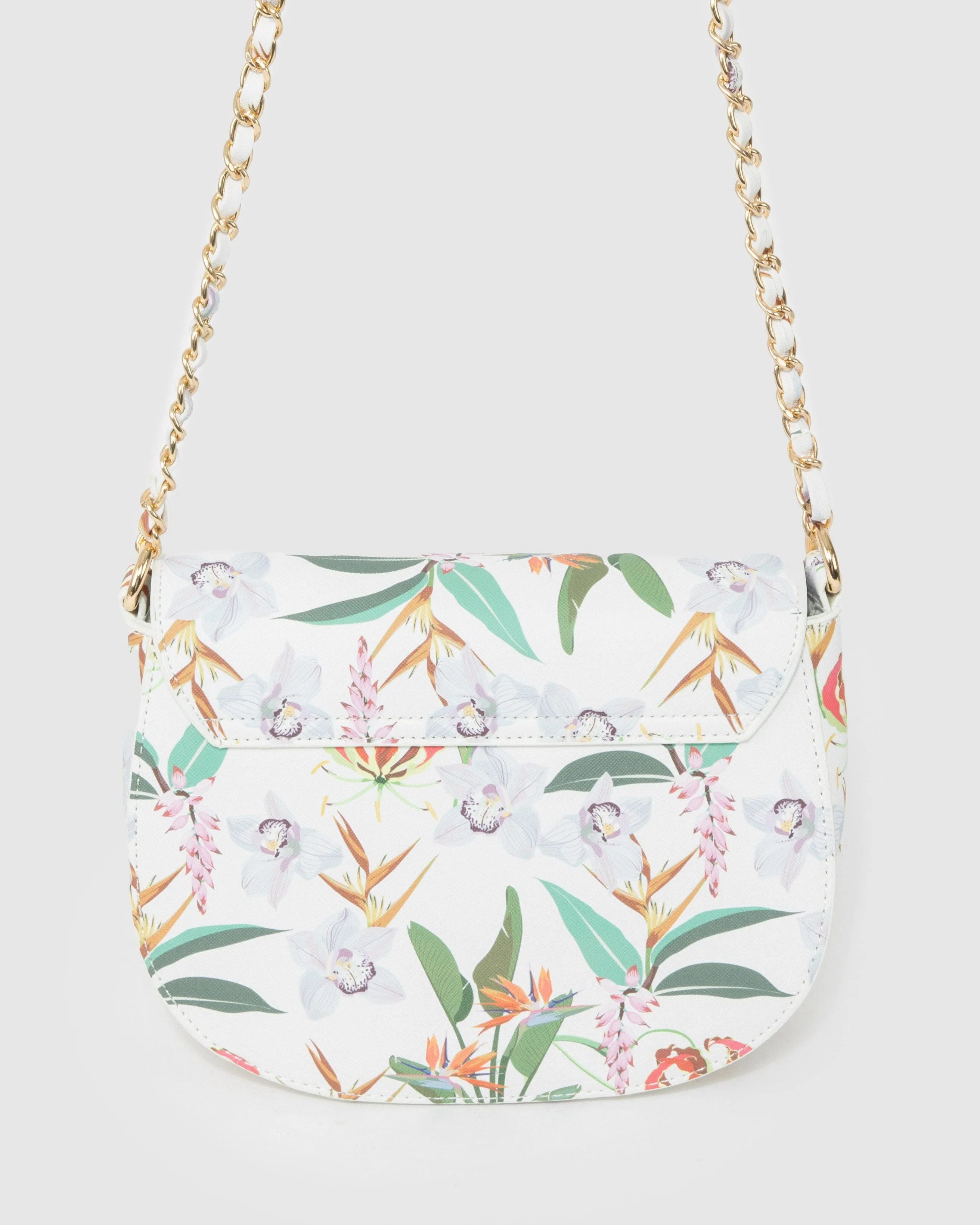 Floral Print Sadie Saddle Bag sold by Collete Hayman product image thumbnail 4
