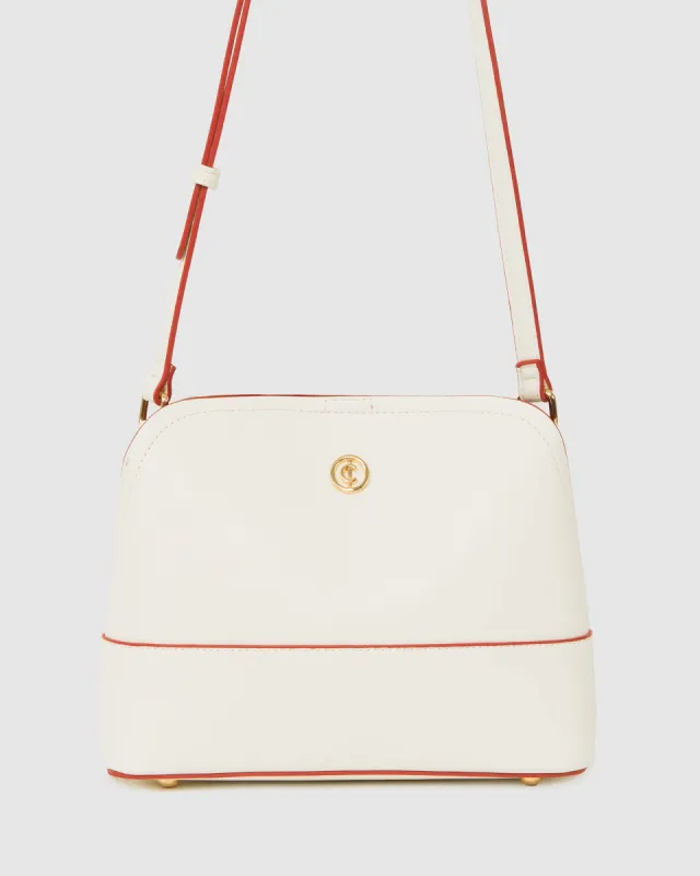 White Danica Plain Crossbody Bag sold by Collete Hayman