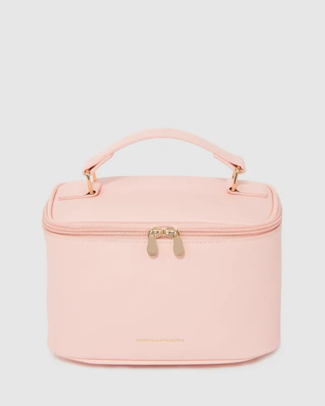 Light Pink Small Cosmetic Case sold by Collete Hayman