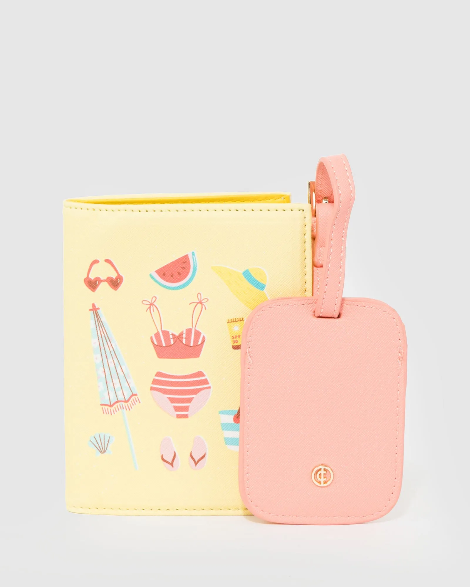 Print Two Piece Travel Set sold by Collete Hayman