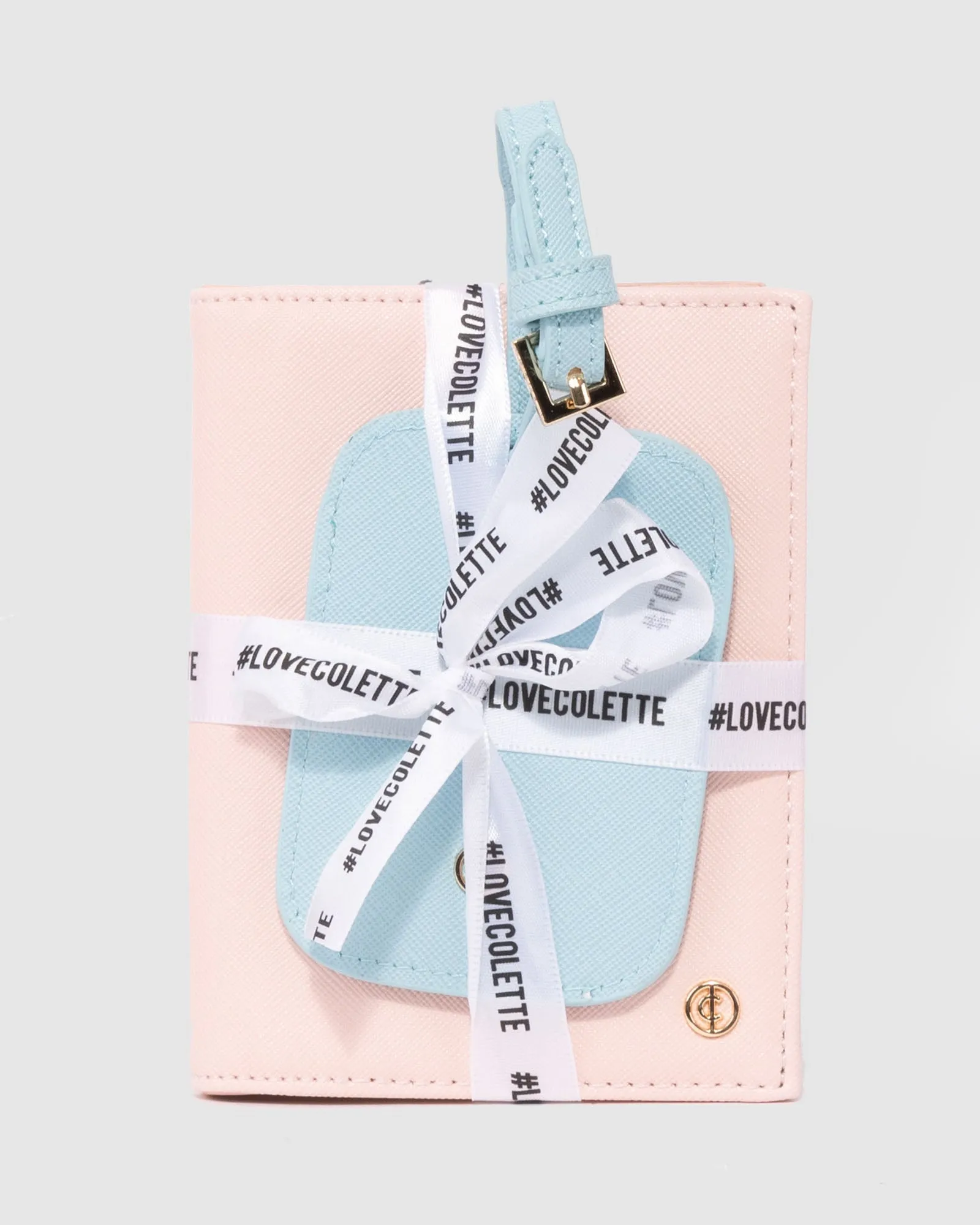 Pink & Blue Two Piece Travel Set sold by Collete Hayman product image thumbnail 4