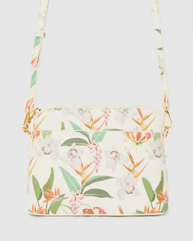 Floral Print Karen Crossbody Bag sold by Collete Hayman