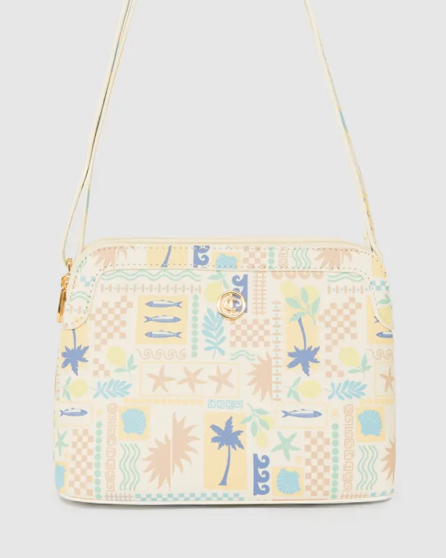 Print Joanna Crossbody Bag sold by Collete Hayman