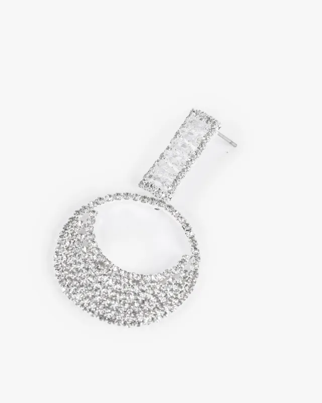 Crystal Open Detail Drop Earrings sold by Collete Hayman