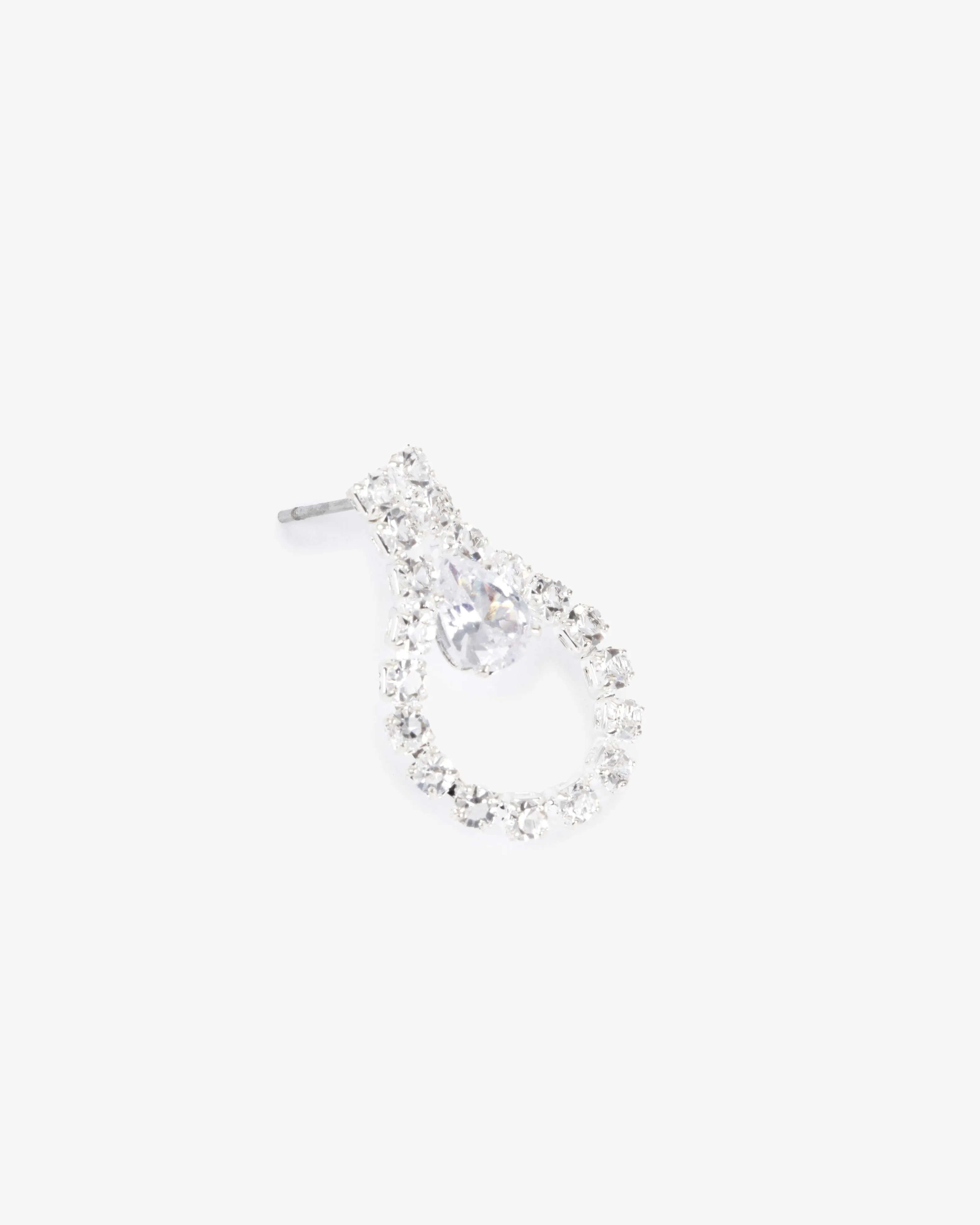 Crystal Tear Drop Stud Earrings sold by Collete Hayman product image thumbnail 3