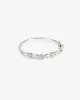 Silver Cubic Zirconia Fine Clustered Band Ring sold by Collete Hayman