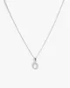 Silver Cubic Zirconia Tear Drop Necklace sold by Collete Hayman