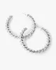 Silver Medium Tight Twist Hoop Earrings sold by Collete Hayman