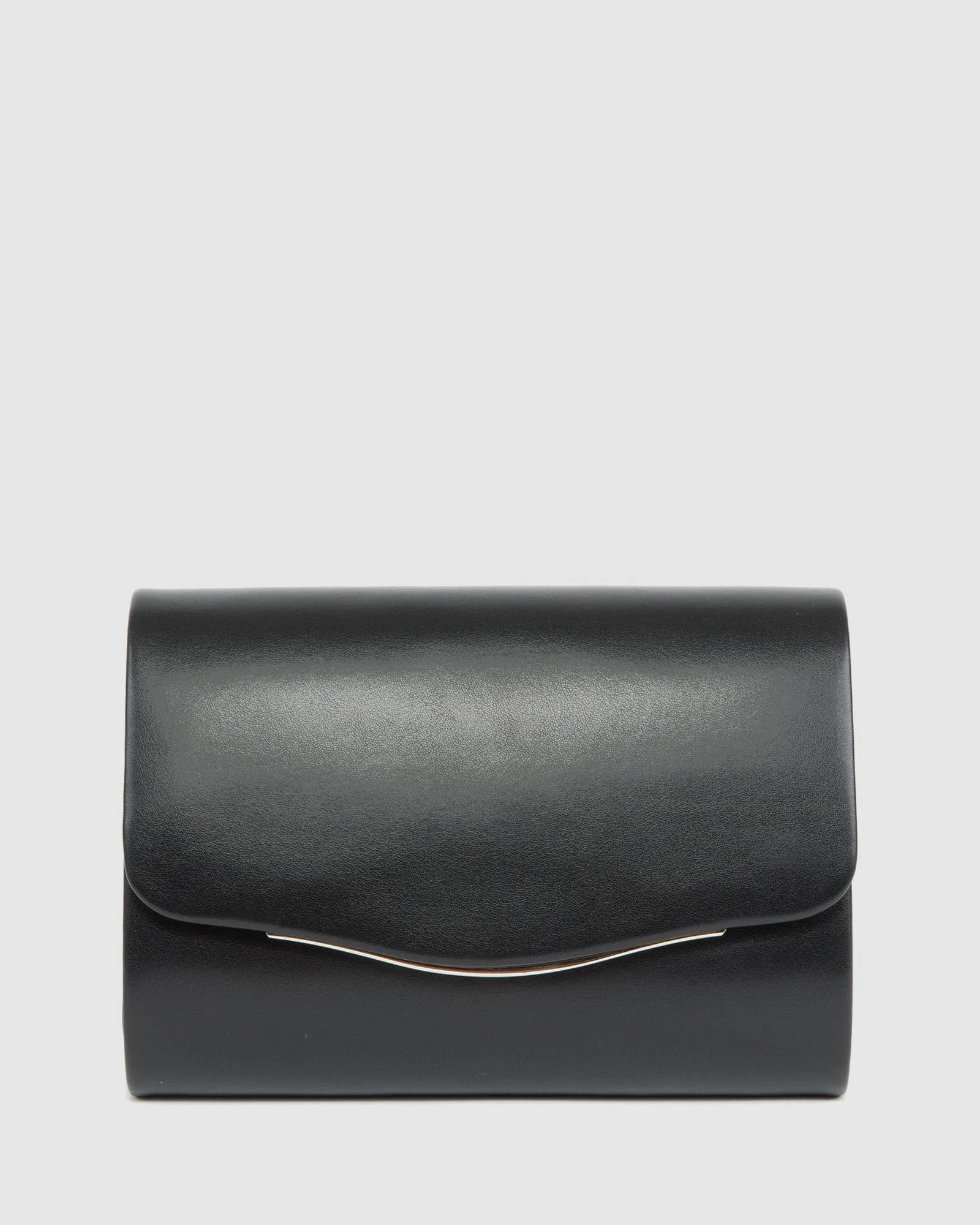 Black Adele Evening Clutch Bag sold by Collete Hayman