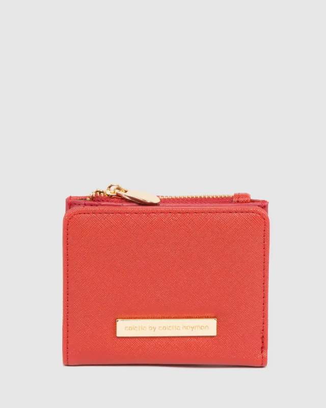 Red Han Mini Wallet sold by Collete Hayman