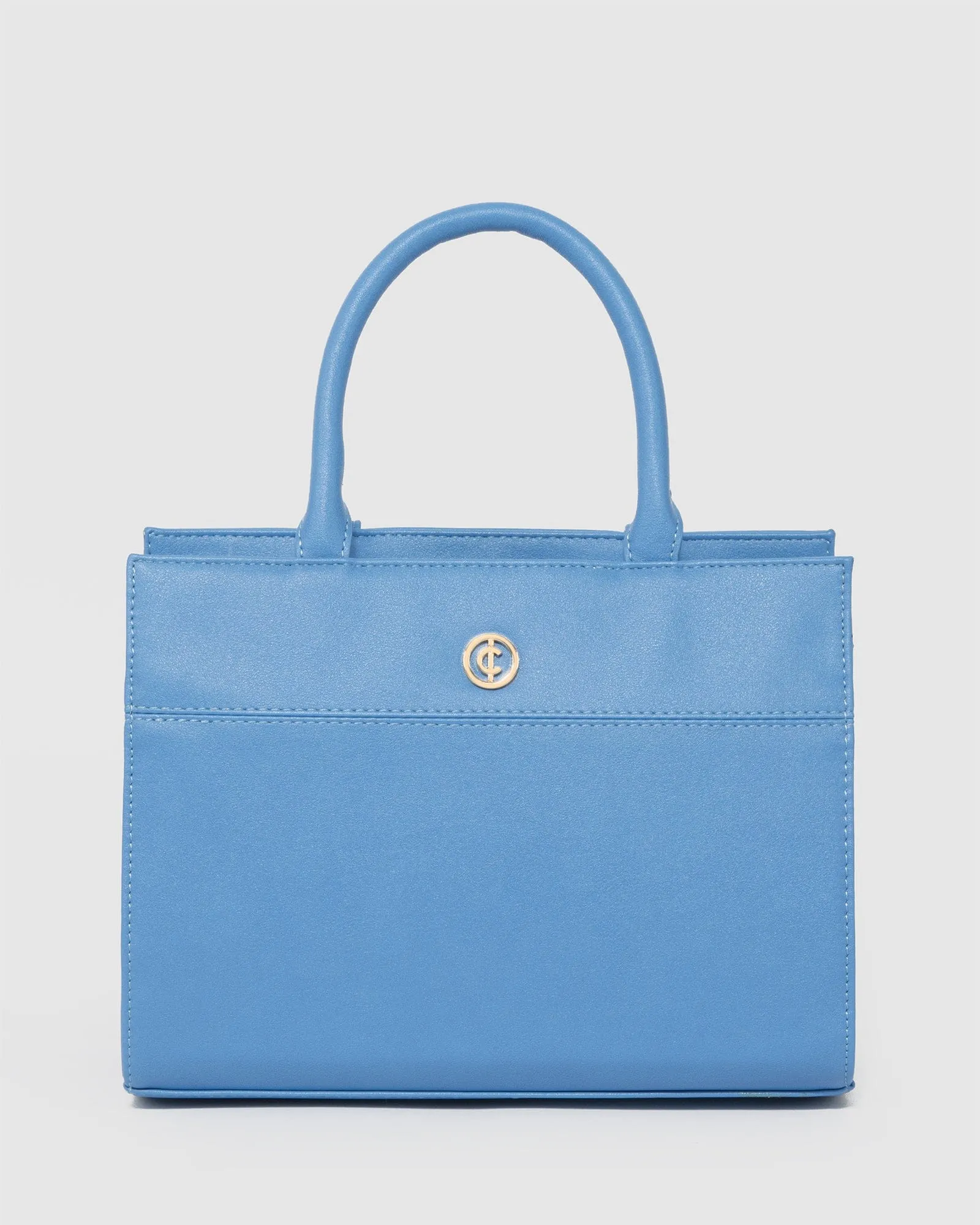 Blue Stef Mini Tote Bag sold by Collete Hayman