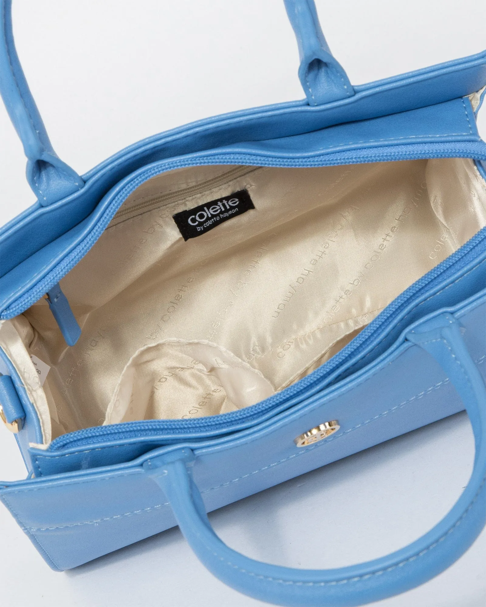 Blue Stef Mini Tote Bag sold by Collete Hayman product image thumbnail 4