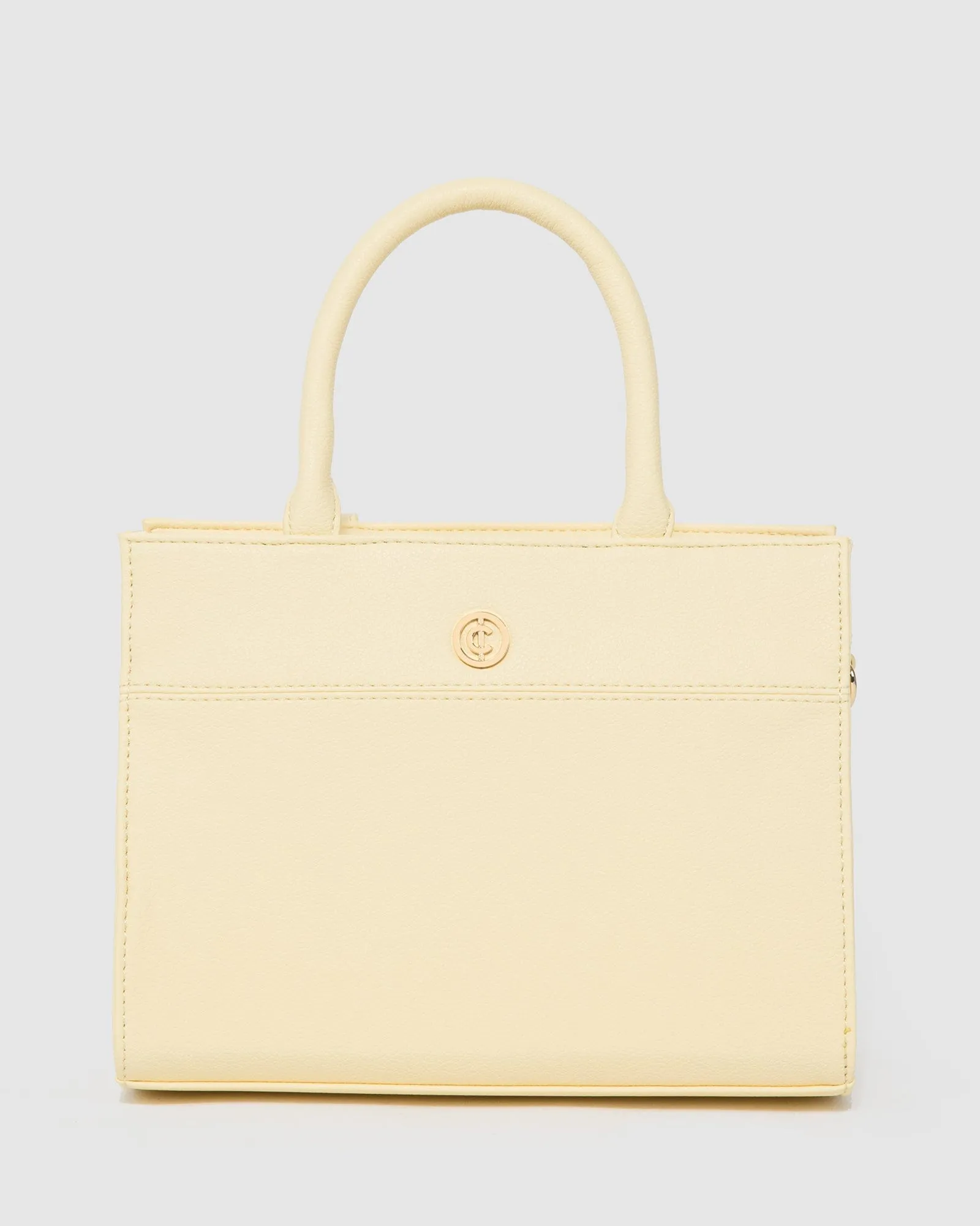 Yellow Stef Mini Tote Bag sold by Collete Hayman