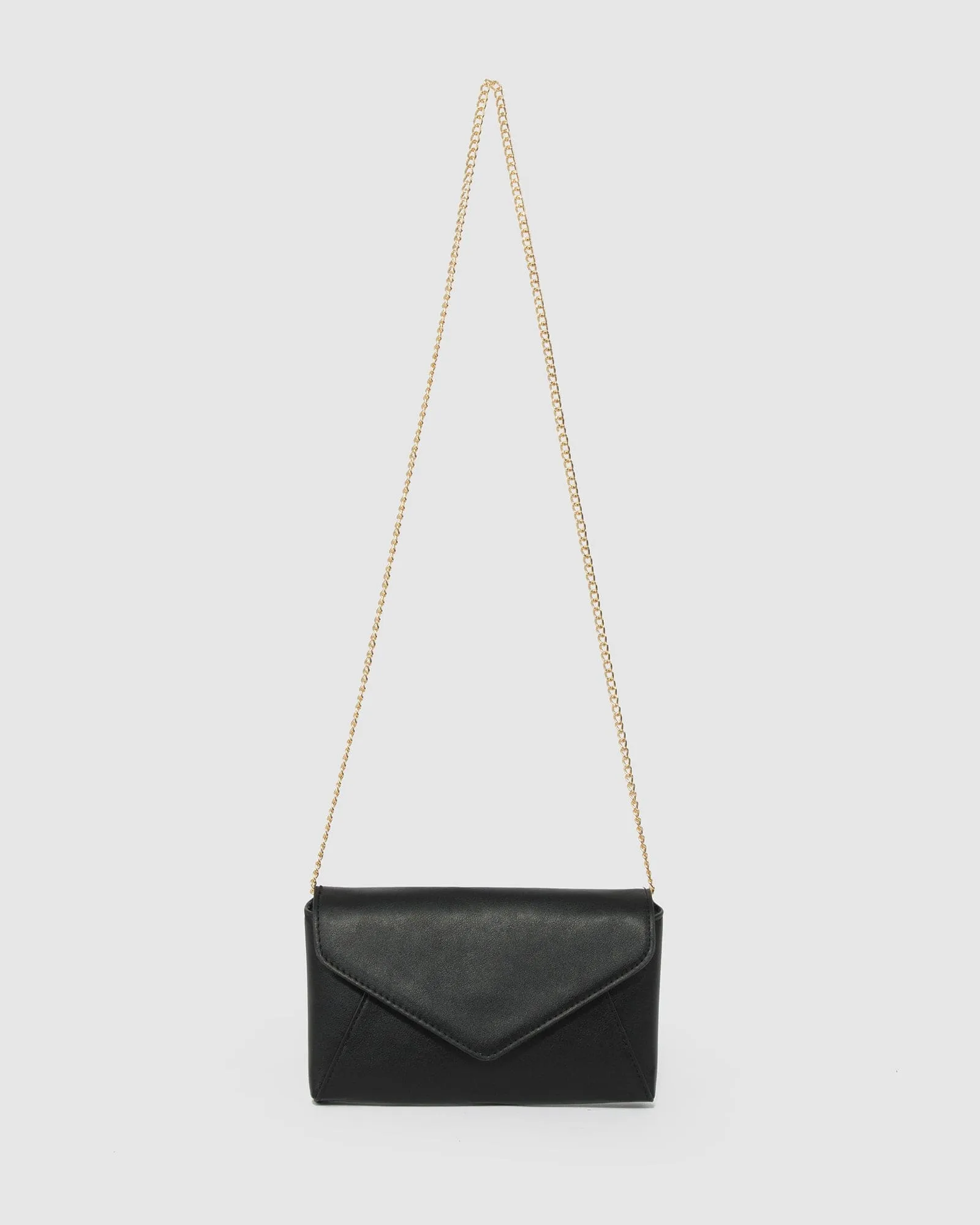 Black Matilde Envelope Clutch Bag sold by Collete Hayman product image thumbnail 4