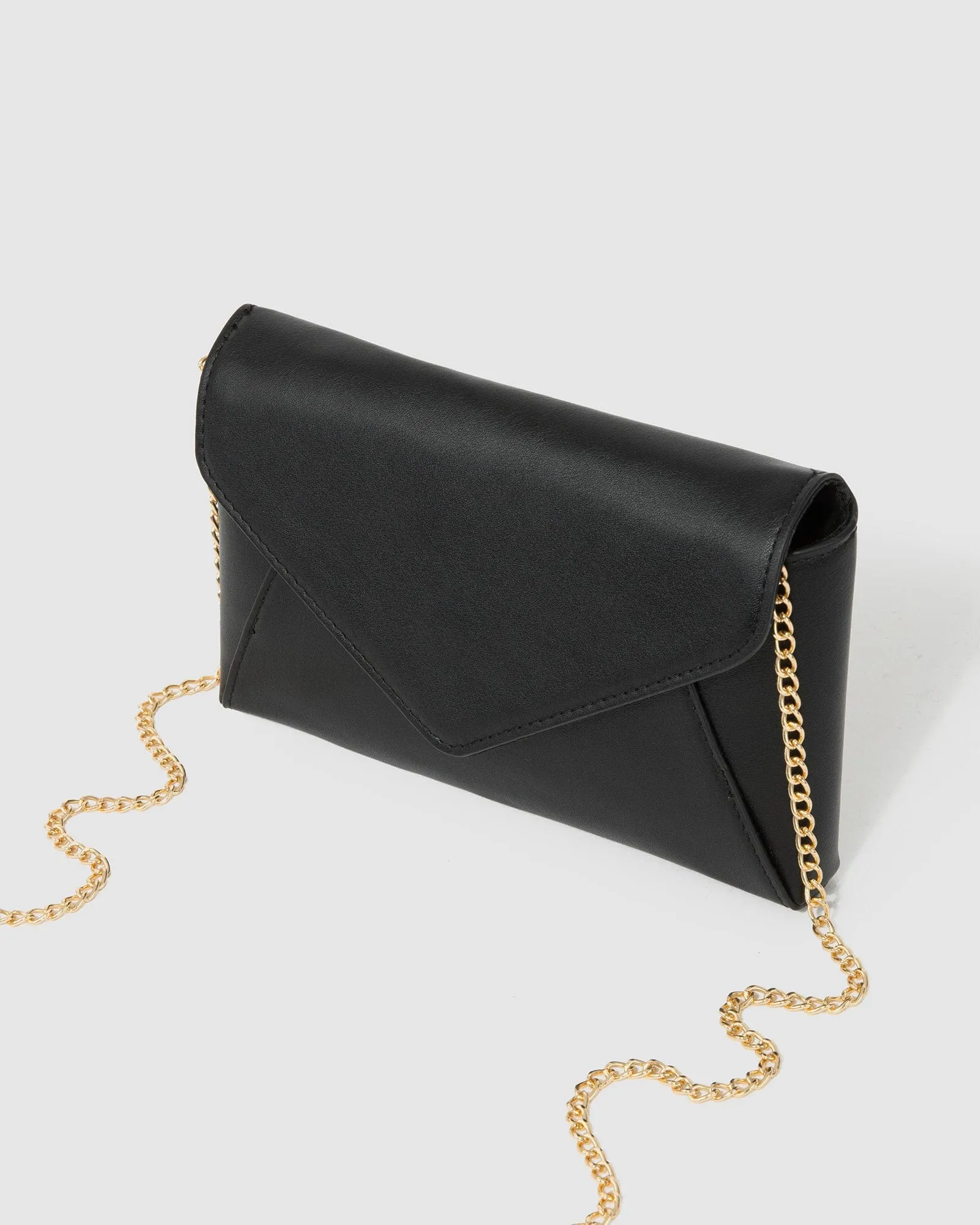 Black Matilde Envelope Clutch Bag sold by Collete Hayman product image thumbnail 5