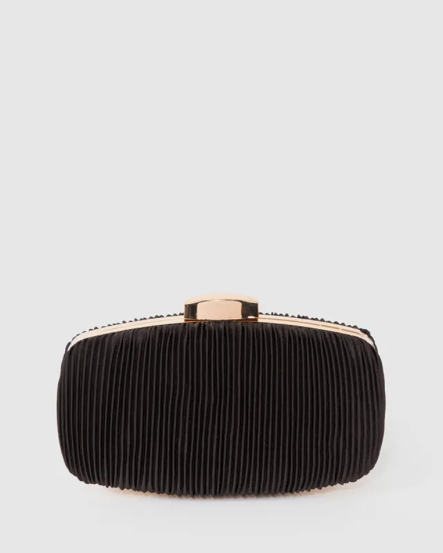 Black Classic Hardcase Clutch Bag sold by Collete Hayman