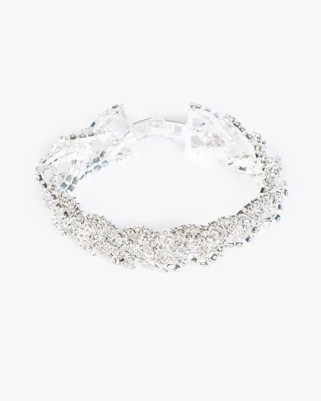 Crystal Platted Bracelet made by Collete Hayman