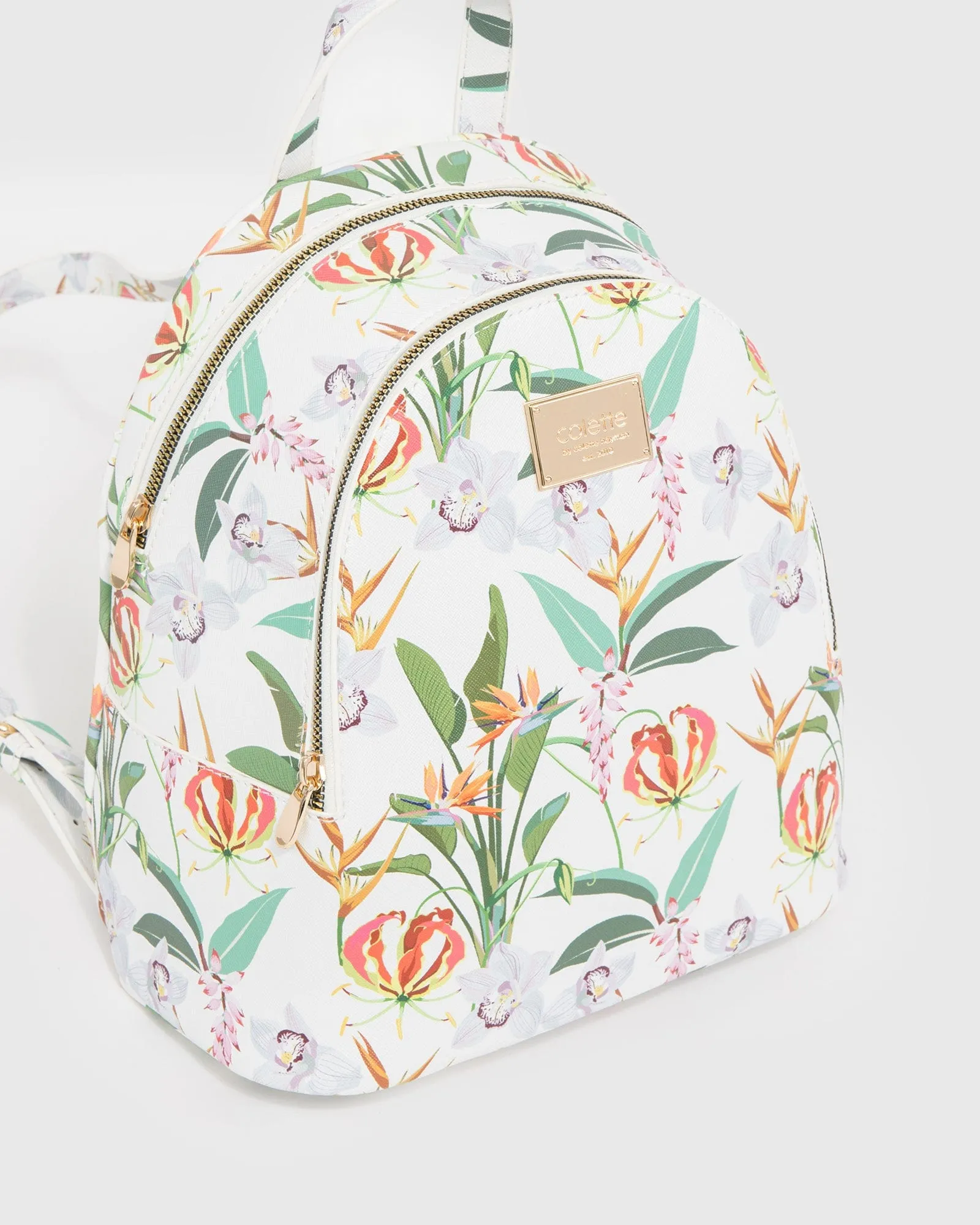 Floral Print Bridget Backpack sold by Collete Hayman product image thumbnail 4
