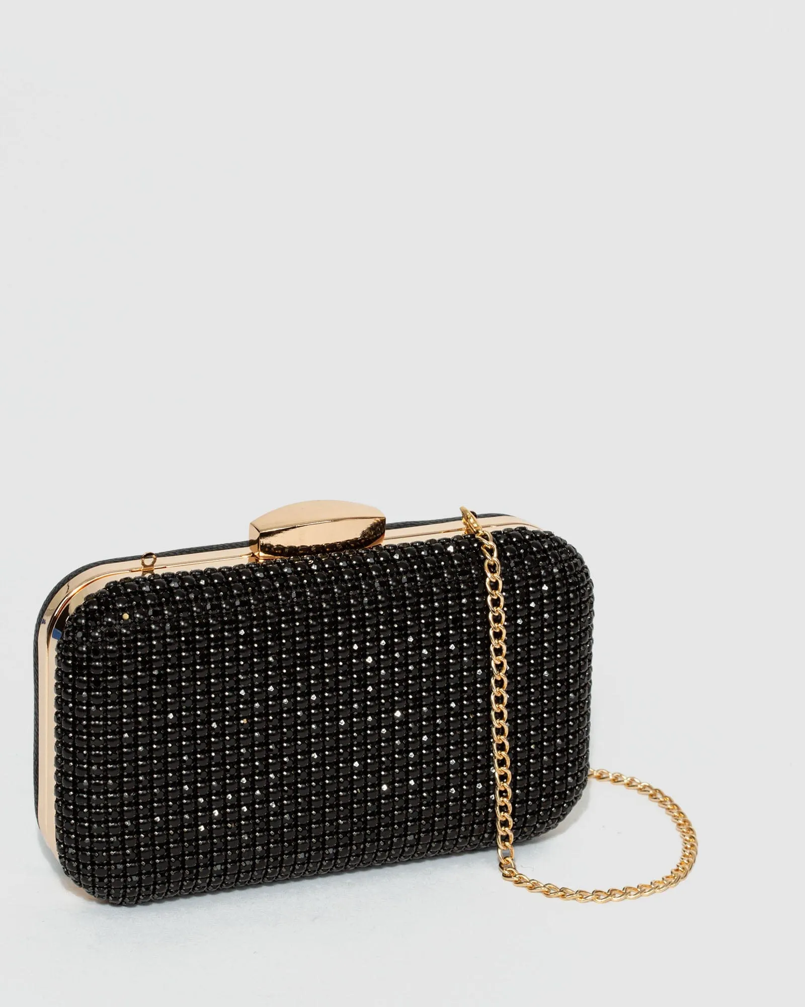 Black Deja Hardcase Clutch Bag sold by Collete Hayman product image thumbnail 3