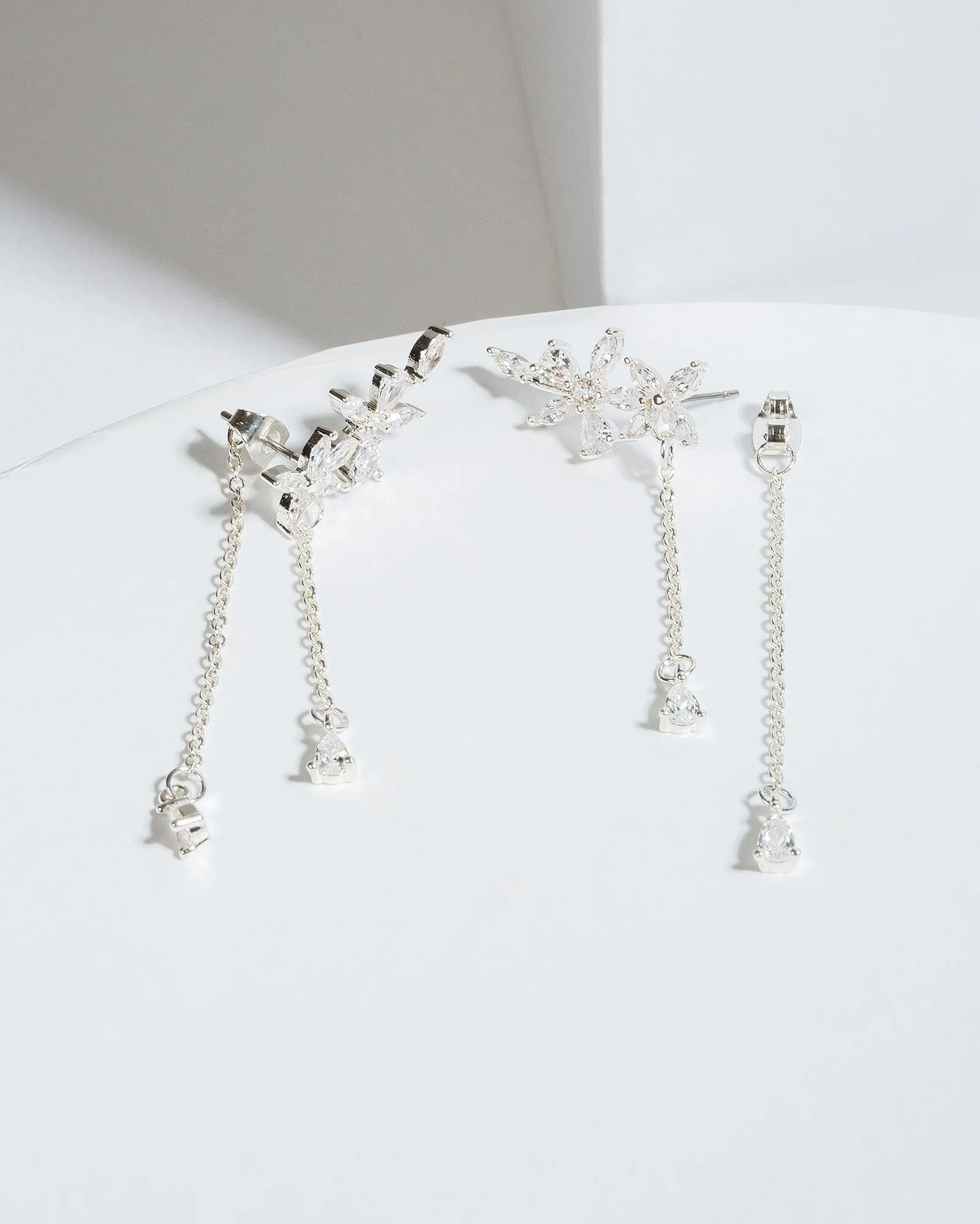 Silver Chain Drop Stud sold by Collete Hayman