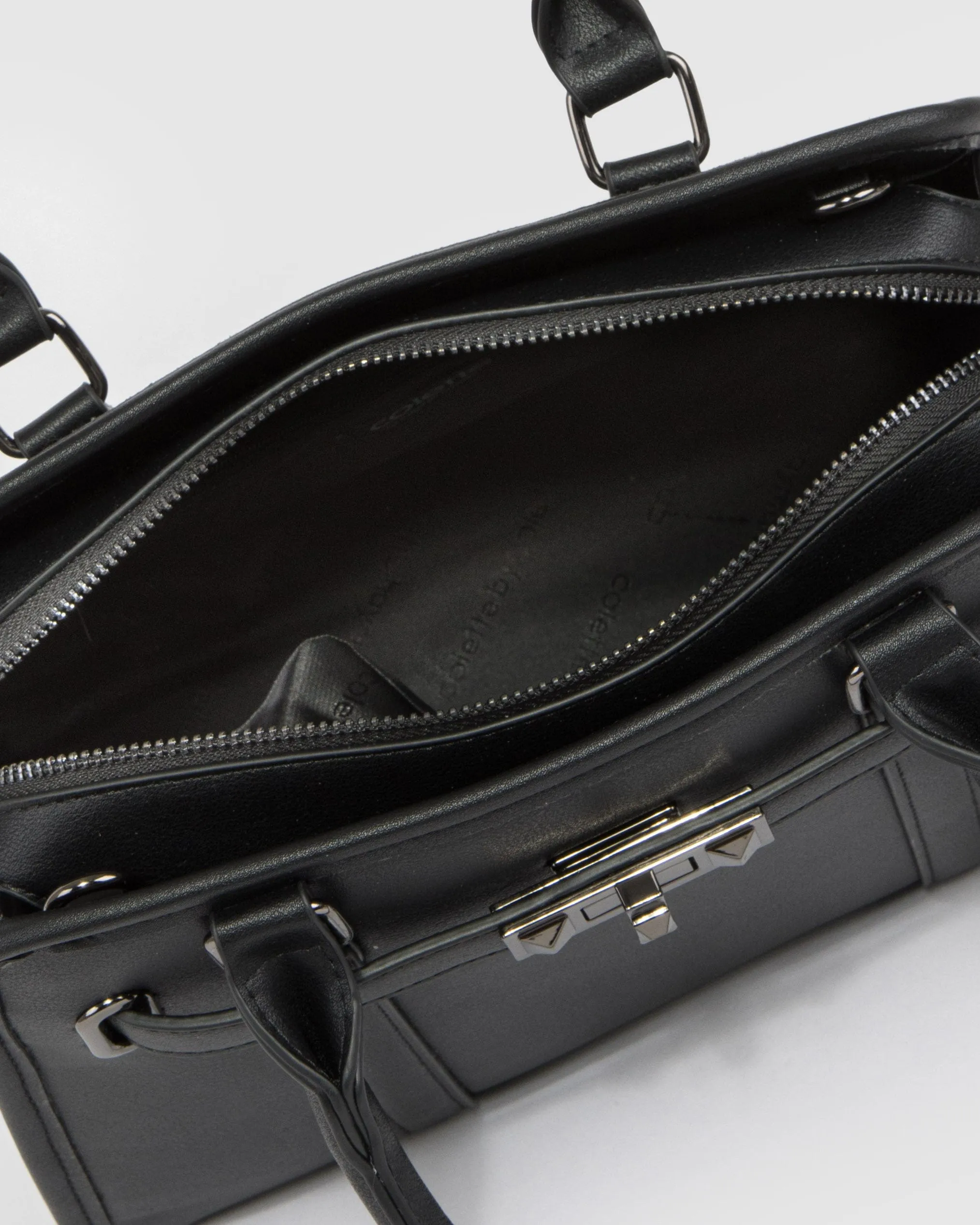 Black Koni Webbing Phone Crossbody Bag sold by Collete Hayman product image thumbnail 4