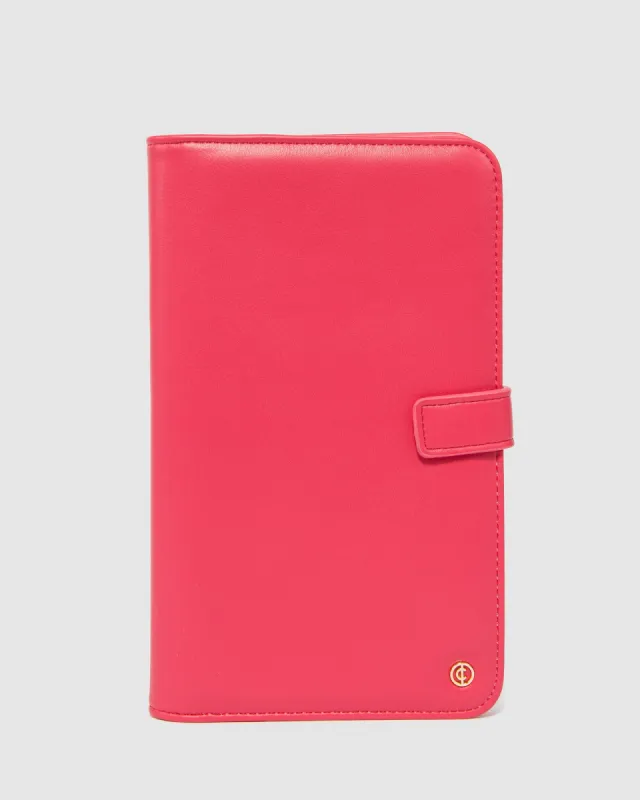 Pink Classic Travel Wallet sold by Collete Hayman