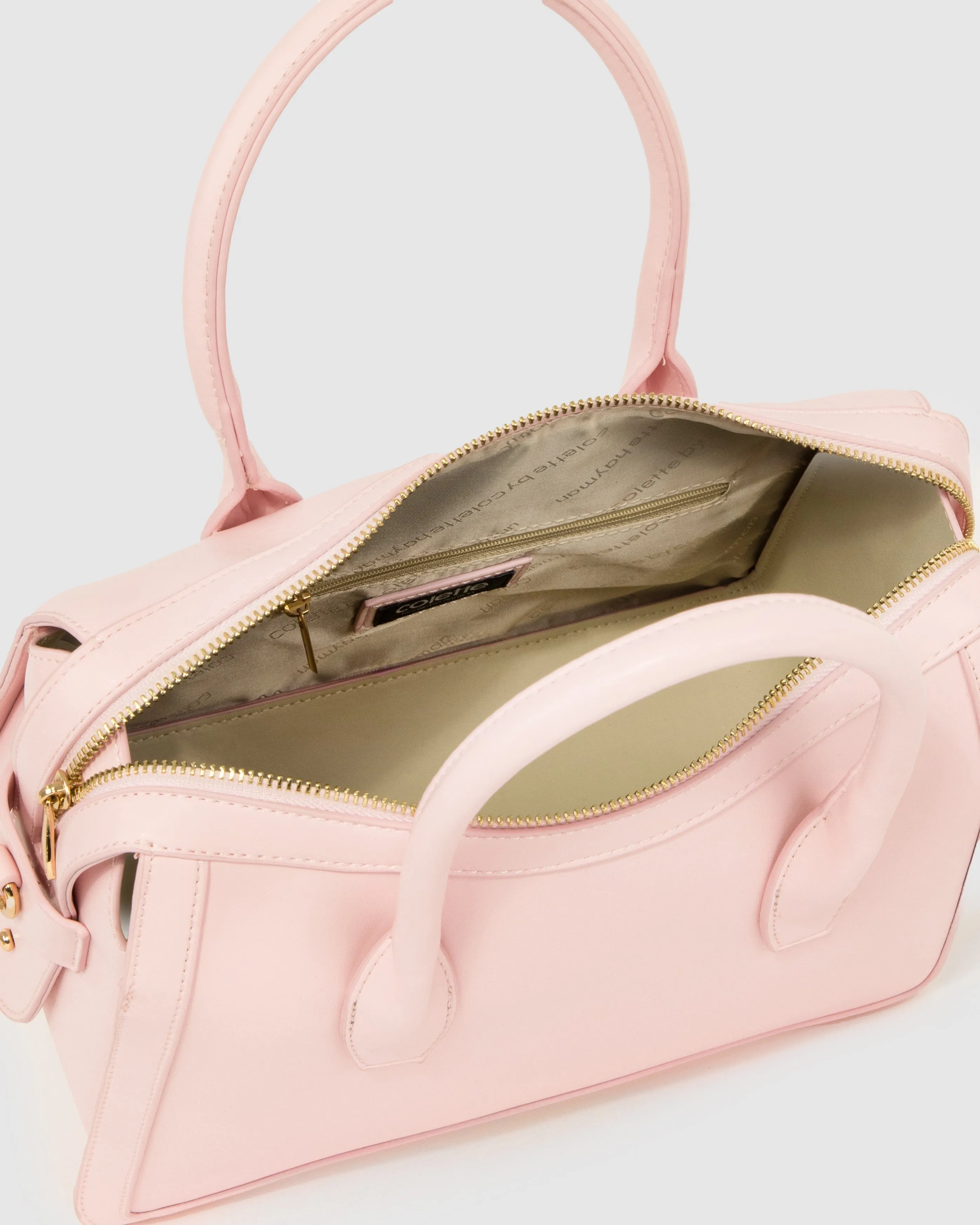 Pink Victoria Satchel Bag sold by Collete Hayman product image thumbnail 5